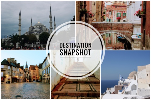 Destinations Snapshot Europe Destinations Snapshot Europe