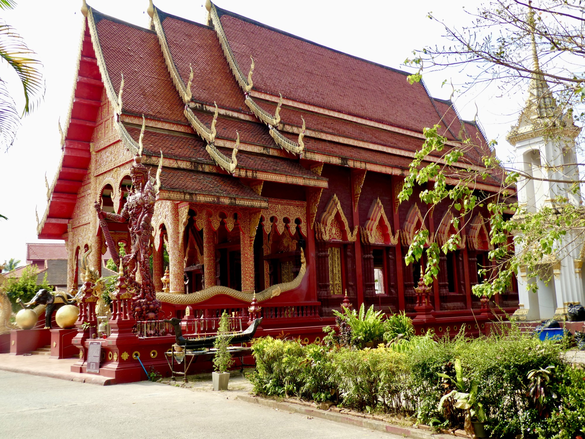 Thailand Chiang Rai Wat Chiang Yuen